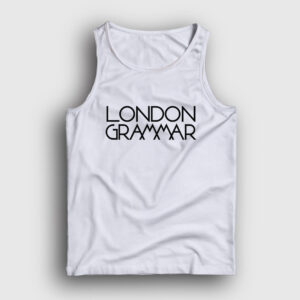 Logo Müzik London Grammar Atlet beyaz