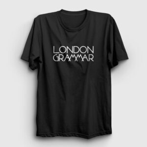 Logo Müzik London Grammar Tişört siyah