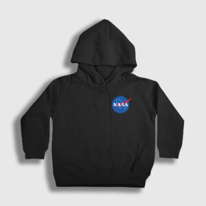 Logo Nasa Space Uzay Çocuk Kapşonlu Sweatshirt