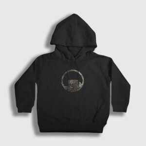 Logo Oyun Black Mesa Çocuk Kapşonlu Sweatshirt