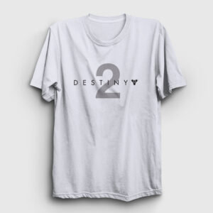 Logo Oyun Destiny 2 Tişört beyaz