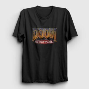 Logo Oyun Doom Eternal Tişört