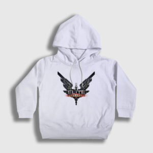 Logo Oyun Elite Dangerous Çocuk Kapşonlu Sweatshirt