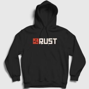 Logo Oyun Rust Kapşonlu Sweatshirt