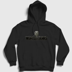 Logo Oyun World Of Tanks Kapşonlu Sweatshirt