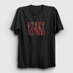 Logo Peaky Blinders Tişört siyah