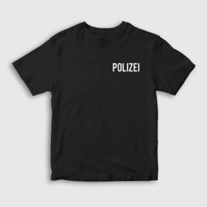 Logo Polis Polizei Çocuk Tişört