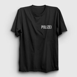 Logo Polis Polizei Tişört