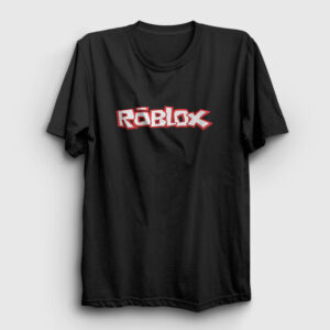 Logo Roblox Tişört siyah
