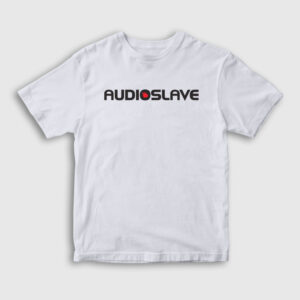 Logo Rock Audioslave Çocuk Tişört beyaz