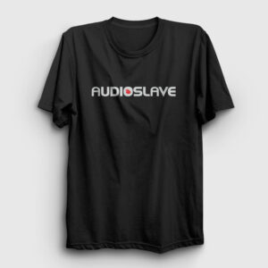 Logo Rock Audioslave Tişört siyah