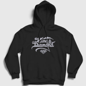 Logo Rock King Diamond Kapşonlu Sweatshirt