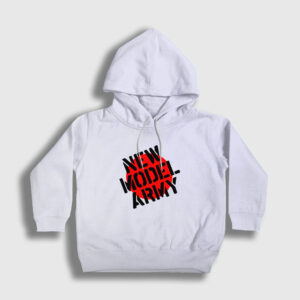 Logo Rock New Model Army Çocuk Kapşonlu Sweatshirt