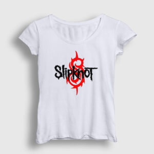 Logo Slipknot Kadın Tişört