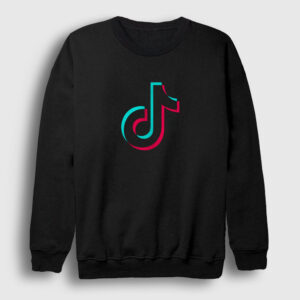 Logo Sosyal Medya Tiktok Sweatshirt