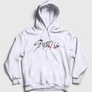 Logo Stray Kids Kapşonlu Sweatshirt