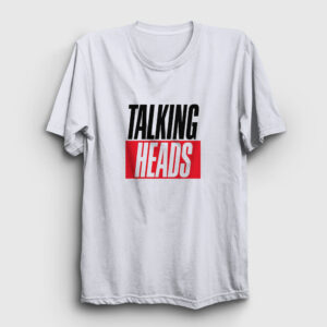 Logo Talking Heads Tişört beyaz