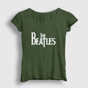 Logo The Beatles Kadın Tişört