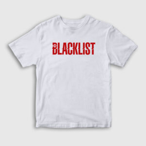 Logo The Blacklist Çocuk Tişört beyaz