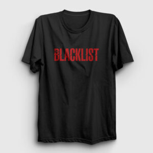 Logo The Blacklist Tişört siyah