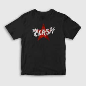 Logo The Clash Çocuk Tişört siyah