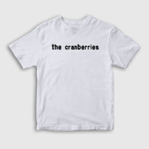Logo The Cranberries Çocuk Tişört beyaz