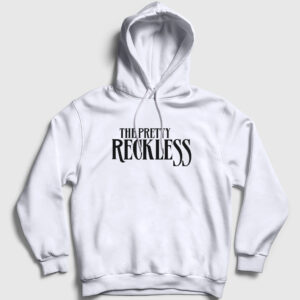 Logo The Pretty Reckless Kapşonlu Sweatshirt beyaz