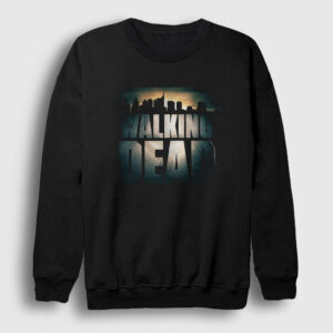 Logo The Walking Dead Sweatshirt siyah