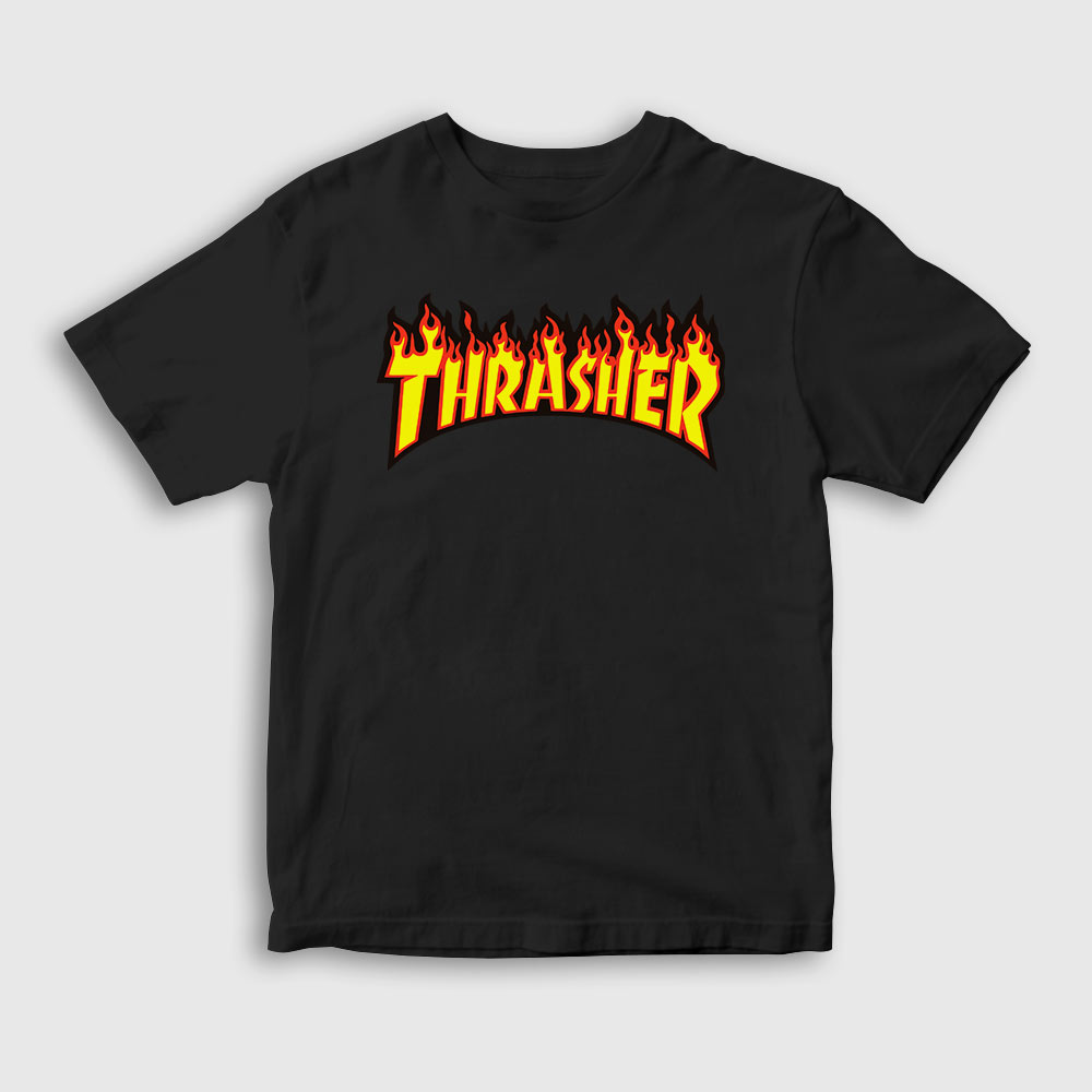 Logo V1 Thrasher Çocuk Tişört