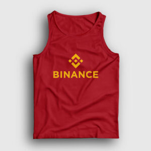 Logo V2 Binance Bitcoin Atlet kırmızı