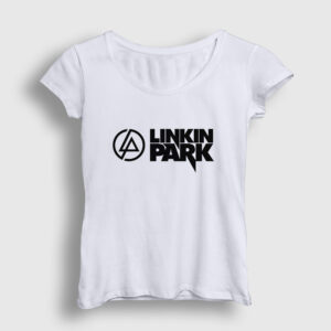 Logo V2 Linkin Park Kadın Tişört beyaz