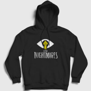 Logo V2 Little Nightmares Kapşonlu Sweatshirt siyah