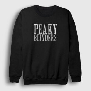 Logo V2 Peaky Blinders Sweatshirt siyah