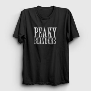 Logo V2 Peaky Blinders Tişört siyah