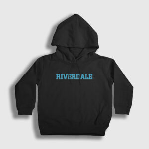 Logo V2 Riverdale Çocuk Kapşonlu Sweatshirt siyah