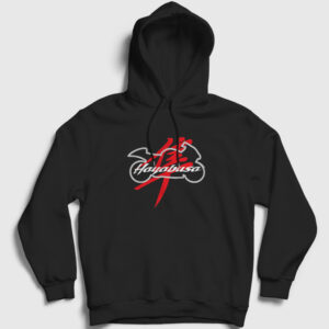 Logo V2 Suzuki Hayabusa Kapşonlu Sweatshirt