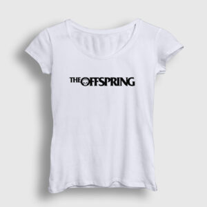 Logo V2 The Offspring Kadın Tişört beyaz