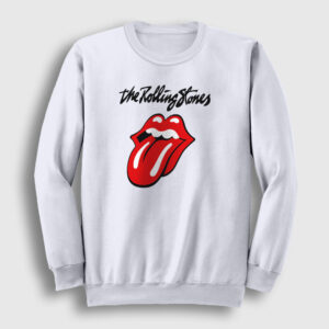 Logo V2 The Rolling Stones Sweatshirt beyaz