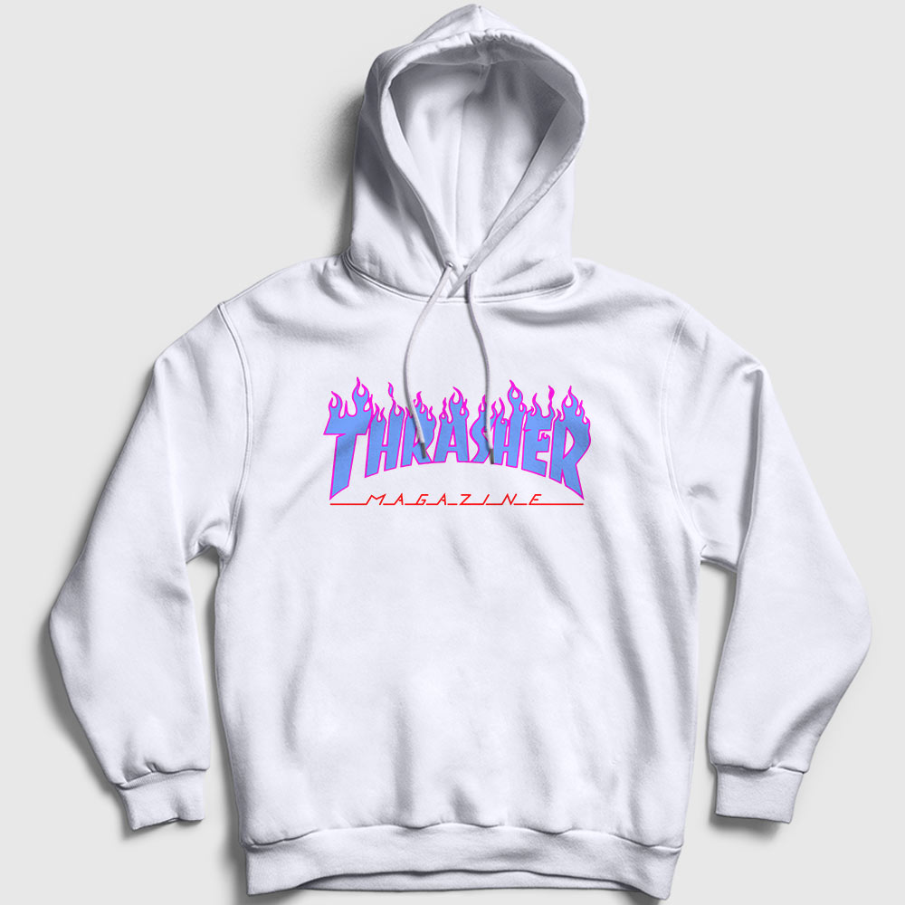 Logo V2 Thrasher Kapşonlu Sweatshirt