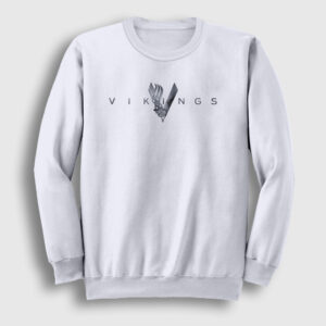 Logo V2 Vikings Sweatshirt beyaz