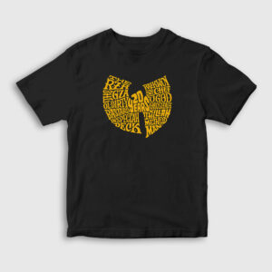 Logo V2 Wu Tang Clan Çocuk Tişört