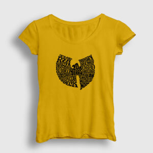 Logo V2 Wu Tang Clan Kadın Tişört