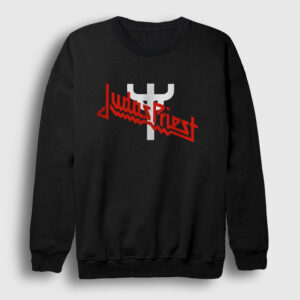 Logo V3 Judas Priest Sweatshirt siyah