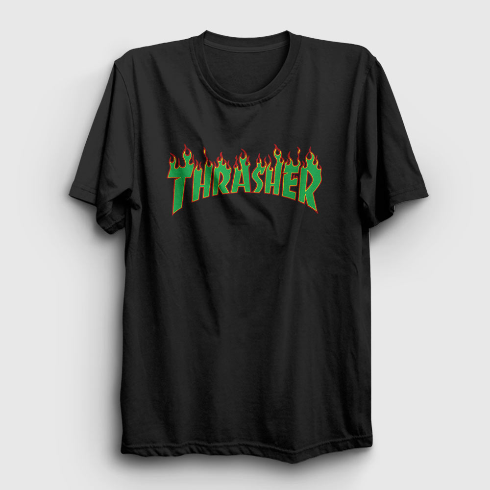 Logo V4 Thrasher Tişört