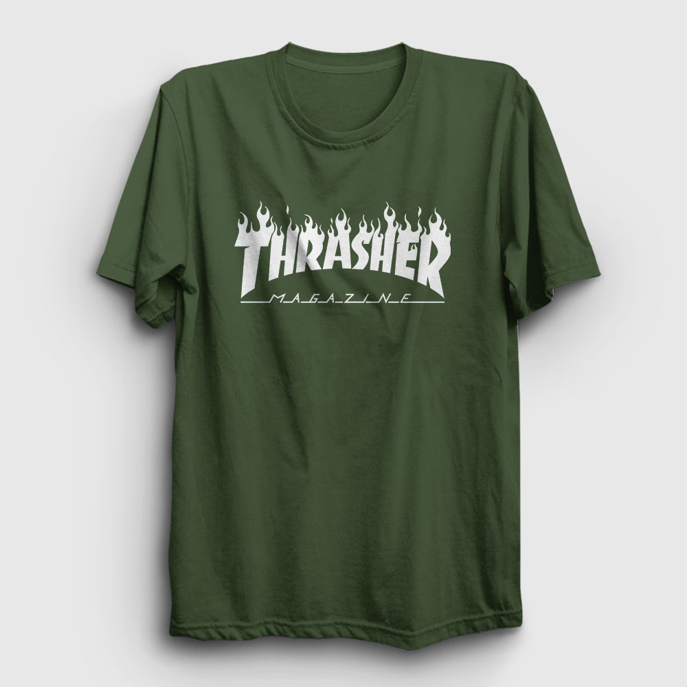 Logo V6 Thrasher Tişört