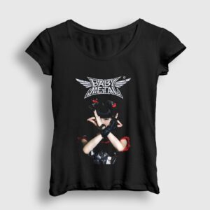 Logo Yuimetal Metal Babymetal Kadın Tişört