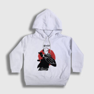 Loid Forger Anime Spy X Family Çocuk Kapşonlu Sweatshirt beyaz