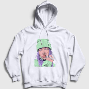 Look Billie Eilish Kapşonlu Sweatshirt