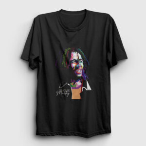 Look Bob Marley Tişört siyah