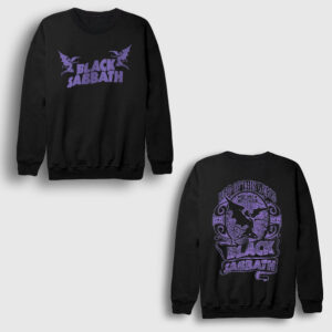 Lord Of This World Black Sabbath Sırt Baskılı Sweatshirt siyah